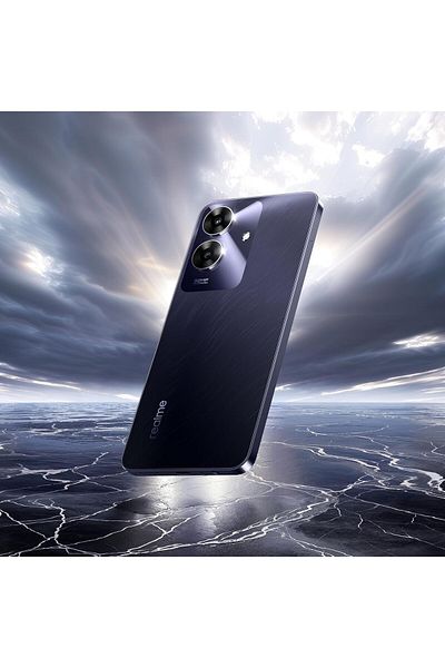 realme نوت 60 4G ثنائي الشريحة 4 جيجابايت رام 256 جيجابايت روم أسود رخامي