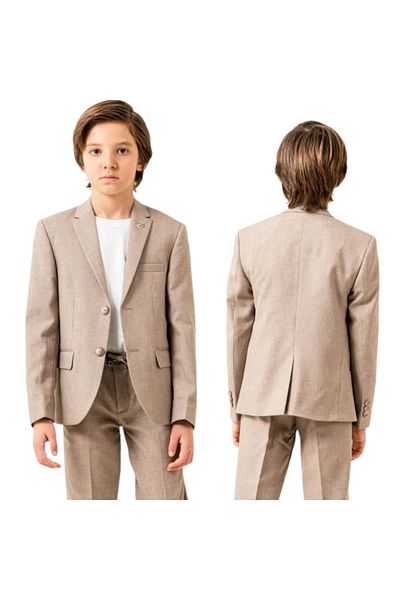 Biberon Çocuk Giyim Carino Linen Jacket Suit 11/14