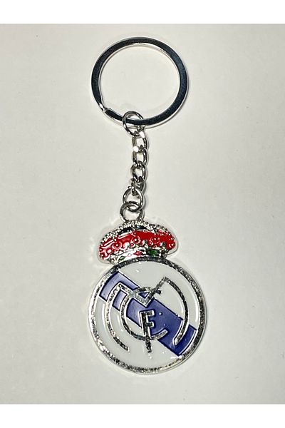Generic Exquisite metal keychain with Real Madrid logo design