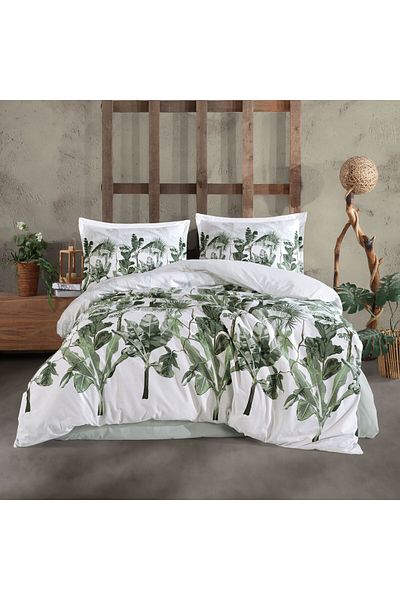 NufJoy 100% COTTON RANFORCE Bed Linen, 4 Pieces, King Size, Bed Sheet 240x260 cm, Premium Quality