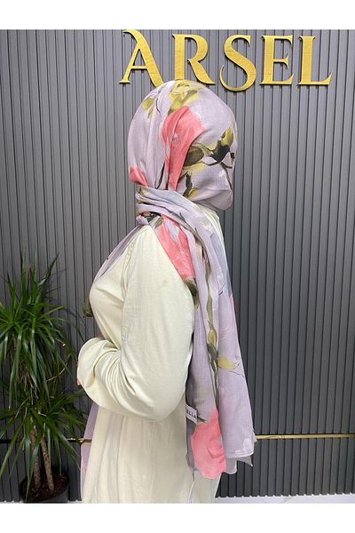 locella Βαμβακερό σάλι Voile LWD0304