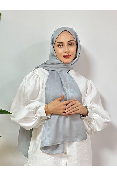 Pull Scarfs Μοτίβο φακού Shine - Ασημί