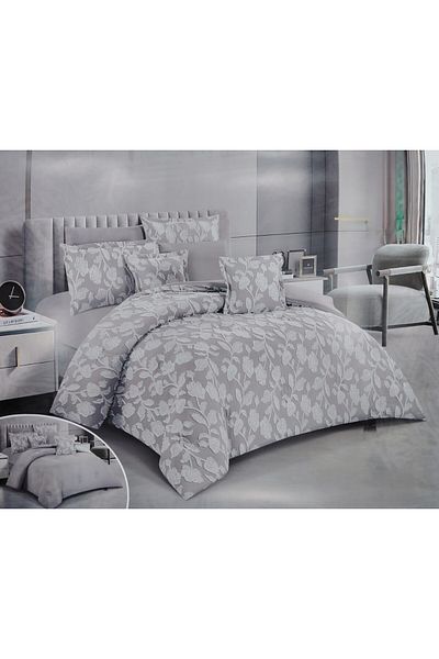 RedRosa Double bed sheet set with a reversible hotel theme to add beauty to your room decor. Duvet size: 260x240 cm
