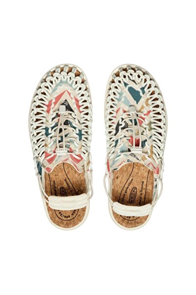 Keen Uneek II Convertible Canvas X γυναικεία σανδάλια - Ecru / Multi