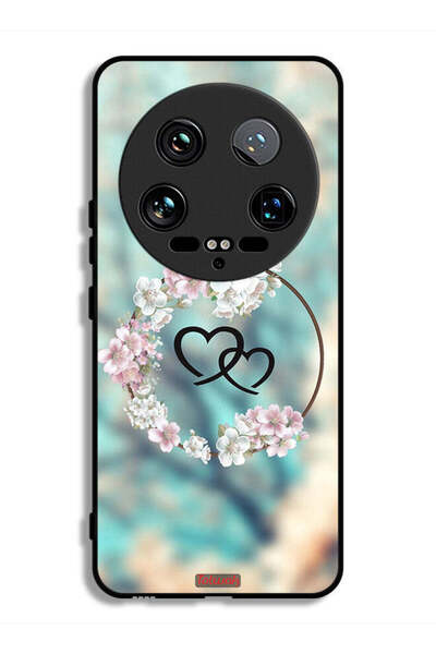 Tolwak غطاء حماية فائق لهاتف شاومي 14 بتصميم قلوب ورسومات خواتم