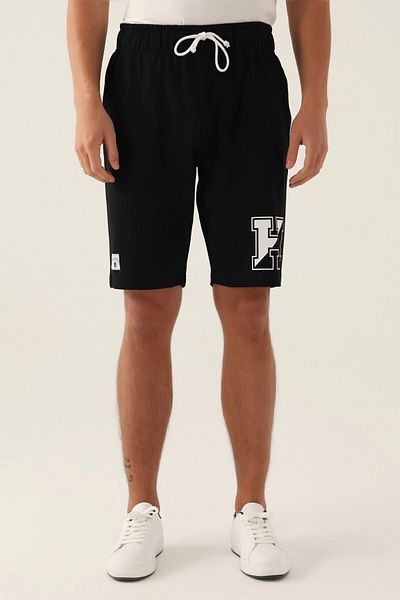 U.S. Polo Assn. BERMUDĂ BĂRBAȚI HARVARD - NEGRU