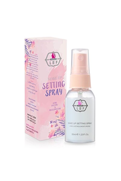 LEF COSMETICS ليف بخاخ مثبت مكياج لثبات يدوم 12 ساعه | 30ML
