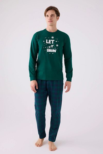 Arnetta Father Son Double Suit - Dark Green