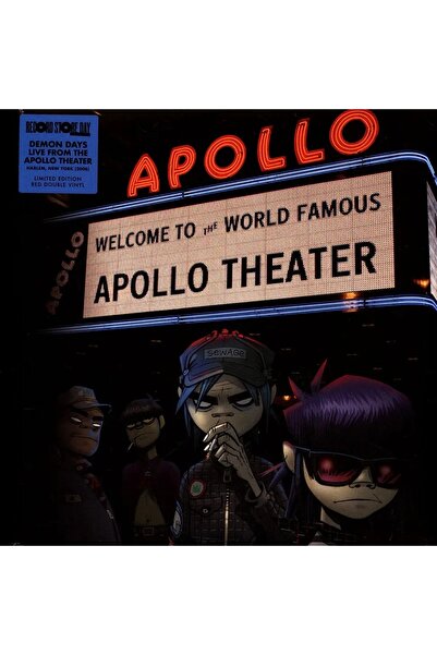 Plak Gorillaz - Demon Days Live In Harlem Record Store Day 2025 Red Vinyl Edition LTD EDITION