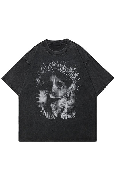 LAYORA - νέα σεζόν Πλενόμενο ύφασμα oversized Tshirt