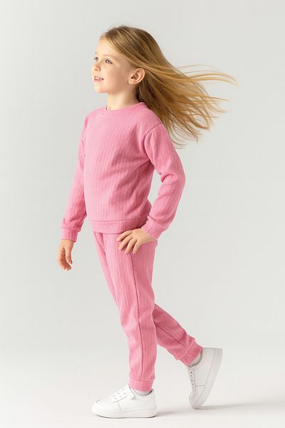 MAXI DRY Cotton Seasonal Long Sleeve Girls' Bottom Top Set