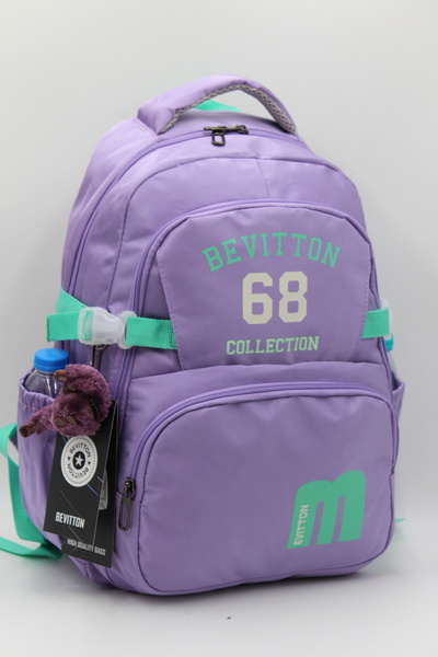 Tiny Kulomi حقيبة ظهر من الساتان حقيبة مدرسية من القماش المقاوم للماء 34500 ص...