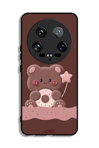 Tolwak غطاء حماية فائق لجهاز شاومي 14 بتصميم دب دونات