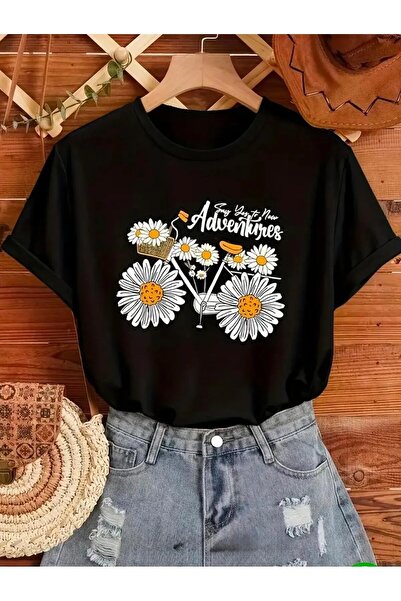 H&GHAMLEGİYİM ΜΠΛΟΥΖΑ ΒΑΣΙΚΗ ΕΚΤΥΠΩΣΗ ΠΟΔΗΛΑΤΟΣ ΧΑΜΟΜΗΛΙ