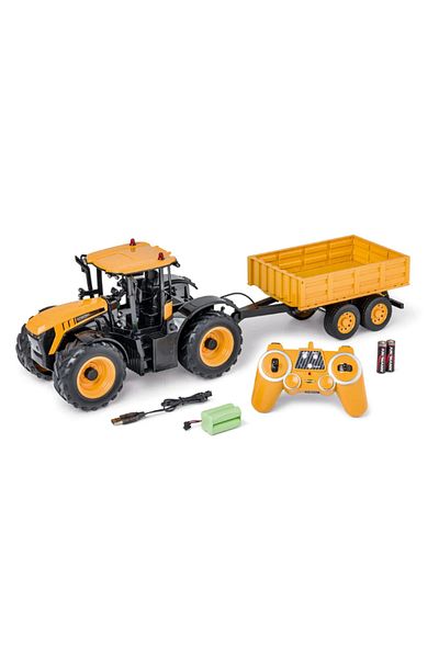 DOUBLE EAGLE Remote control tractor and dump trailer, scale 1:16