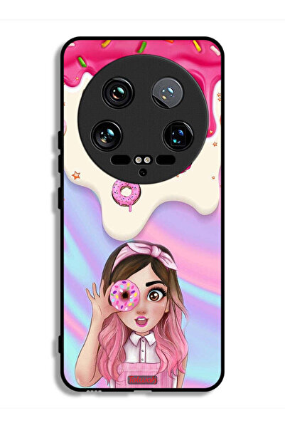 Tolwak غطاء حماية فائق لهاتف شاومي 14 يحمل صورة دونات