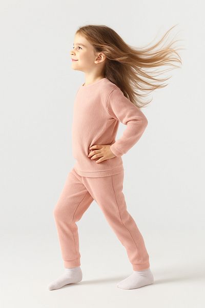 MAXI DRY Cotton Seasonal Long Sleeve Girls' Bottom Top Set