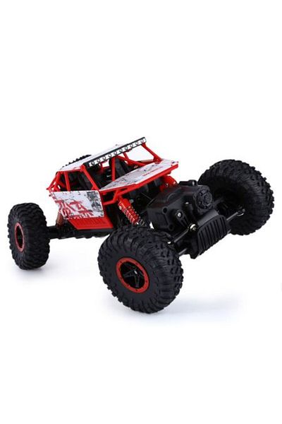 Toys ROCK CLIMBER 1:18 Red car package and 2400 mAh red battery