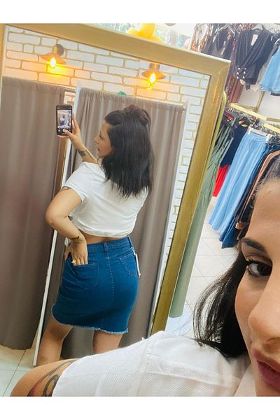 TUBA TOPTAŞ Denim Skirt