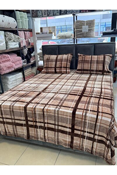 BERRY Concept Mila Blanket Set 220/240 cm Tkebt Brown