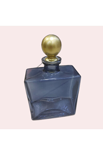 Alegre Glass Renkli El Yapımı Cam Milas Model Viski Şişesi