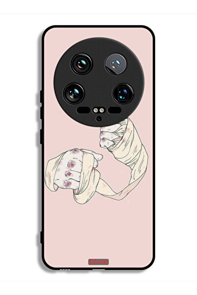 Tolwak غطاء حماية فائق لهاتف شاومي 14 بتصميم فن المقاتل