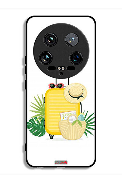 Tolwak غطاء حماية فائق لهاتف Xiaomi 14 بتصميم فني رقمي صيفي