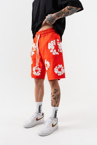 go gang own Σορτς Kanye Tears με ανάγλυφο oversize