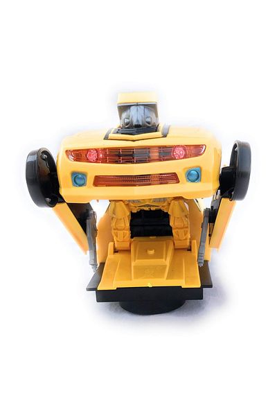 rexa Transforming Robot Car Toy - Automatic Deformation Vehicle with Lights & Sounds