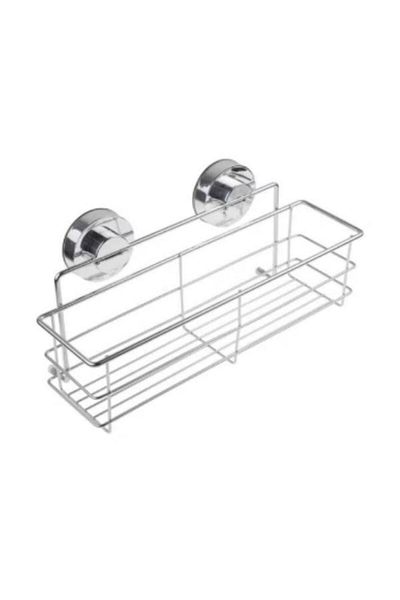 Generic Magic Sticker Series Stainless Steel Wall Mounted Bathroom Shelf