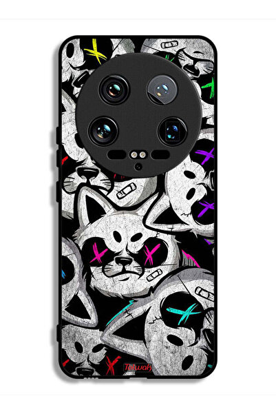 Tolwak غطاء حماية فائق لهاتف شاومي 14 بطبعة قطط مارشميلو