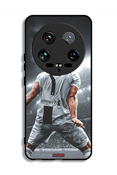 Tolwak غطاء حماية فائق لهاتف شاومي 14 بطبعة احتفال كريستيانو رونالدو