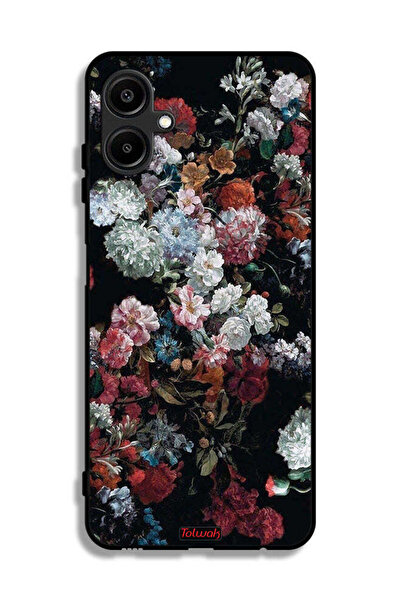 Tolwak غطاء حماية لهاتف سامسونج جالاكسي A06 4G بنقشة ورود عتيقة