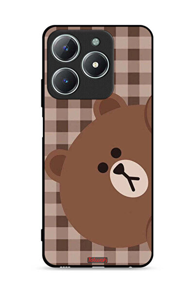 Tolwak غطاء حماية دب تيدي لهاتف Realme C61 4G