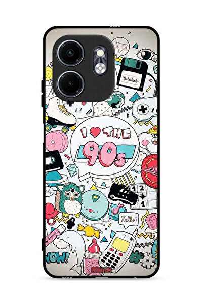 Tolwak غطاء حماية لهاتف Infinix Smart 9 4G - أحب التسعينيات