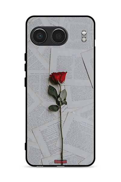 Tolwak غطاء حماية لهاتف OnePlus Nord 4 5G وردي على ورق