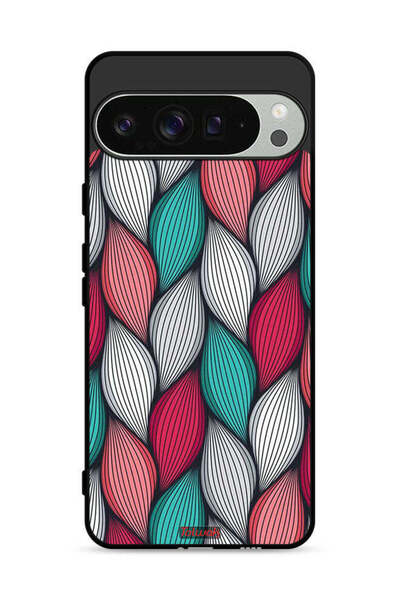 Tolwak غطاء حماية بنقشة ريش لهاتف Google Pixel 9 Pro