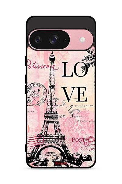 Tolwak غطاء حماية لجهاز Google Pixel 9 - باريس لوف