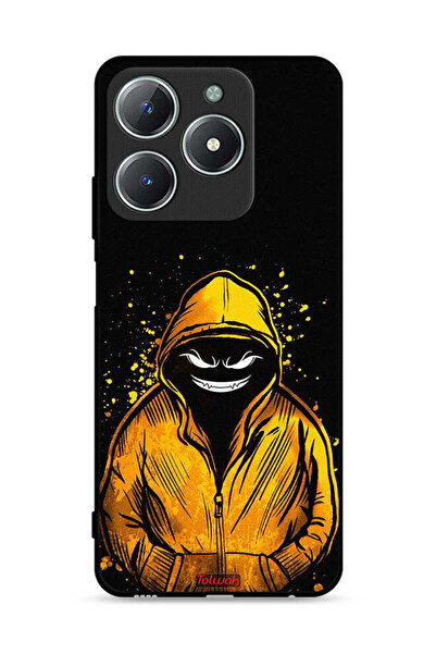 Tolwak غطاء حماية لهاتف Realme C63 4G برسومات مارشميلو بوي