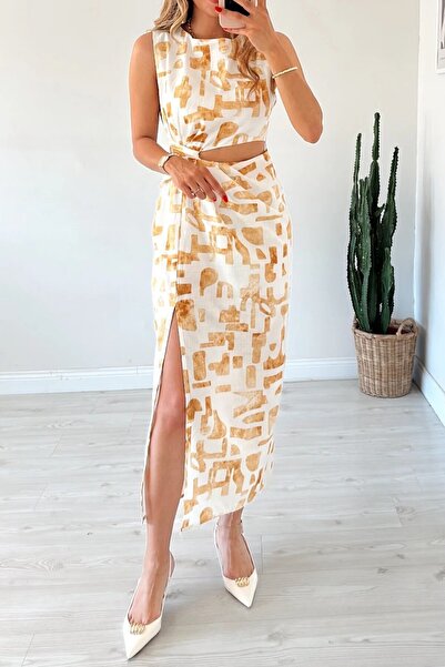 Suziş ΜΑΚΡΥ ΦΟΡΕΜΑ ΜΕ ΛΕΠΤΟΜΕΡΗ ΣΧΕΔΙΟ ΜΕ ΛΕΠΤΟΜΕΡΗ ΜΕ ΜΕΡΙΚΟ ΚΡΕΜΑΣΜΑ 4S773