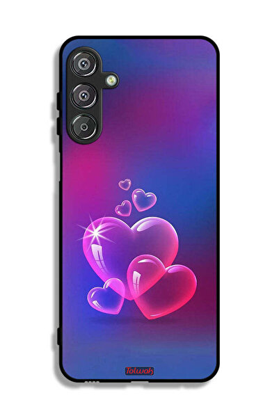 Tolwak غطاء حماية لهاتف سامسونج جالكسي A16 بنقشة قلوب الماء