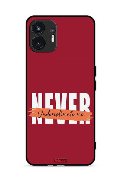 Tolwak غطاء حماية لهاتف Nothing Phone (2) 5G لا تقلل من شأني أبدًا