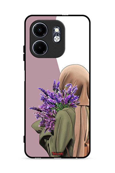 Tolwak غطاء حماية لهاتف إنفينيكس سمارت 9 4G بطبعة زهرة