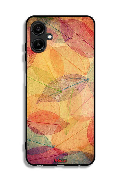 Tolwak غطاء حماية لهاتف سامسونج جالاكسي A06 4G بطبعة أوراق فنية رقمية تجريدية