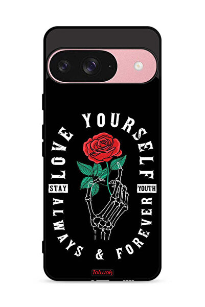 Tolwak غطاء حماية لجهاز Google Pixel 9 - أحب نفسك دائمًا