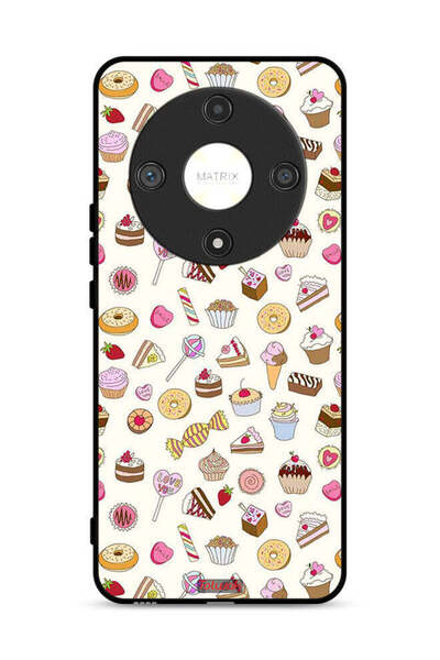 Tolwak غطاء حماية لهاتف Honor X9b 5G بنمط العناصر المفضلة