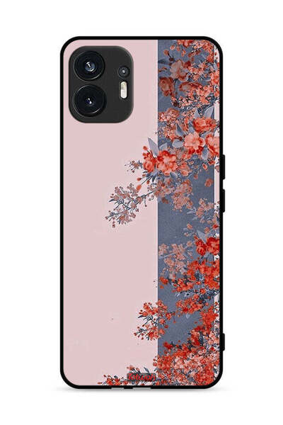 Tolwak Nothing Phone (2) 5G Protective Case Cover Tree Leaves And Flowers Art