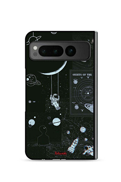 Tolwak غطاء حماية لهاتف جوجل بيكسل فولد 5G - مدارات الكواكب