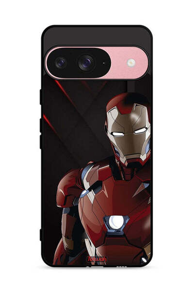 Tolwak غطاء حماية لجهاز جوجل بيكسل 9 بتصميم الرجل الحديدي