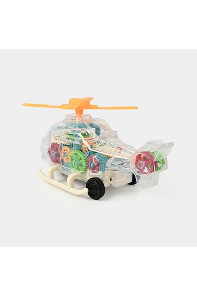 rexa Universal Electric Gear Helicopter With Light & Music For Kids